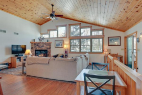 Lakefront Tomahawk Getaway with Deck and 2 Fireplaces!